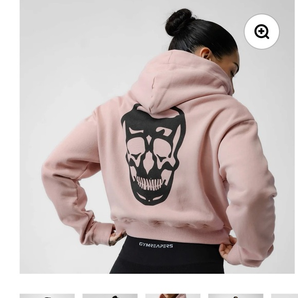 Gymreapers zip hoodie xs rose - Picture 3 of 4